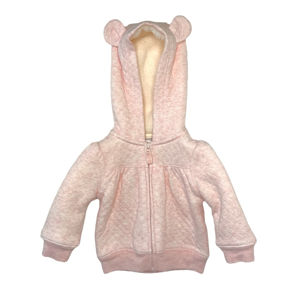 NWOT - 3-6m Sherpa Bear Hoodie